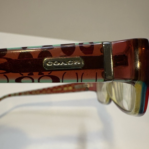 Coach Eyeglasses Frames Noala 2019 Burgundy - Picture 10 of 10